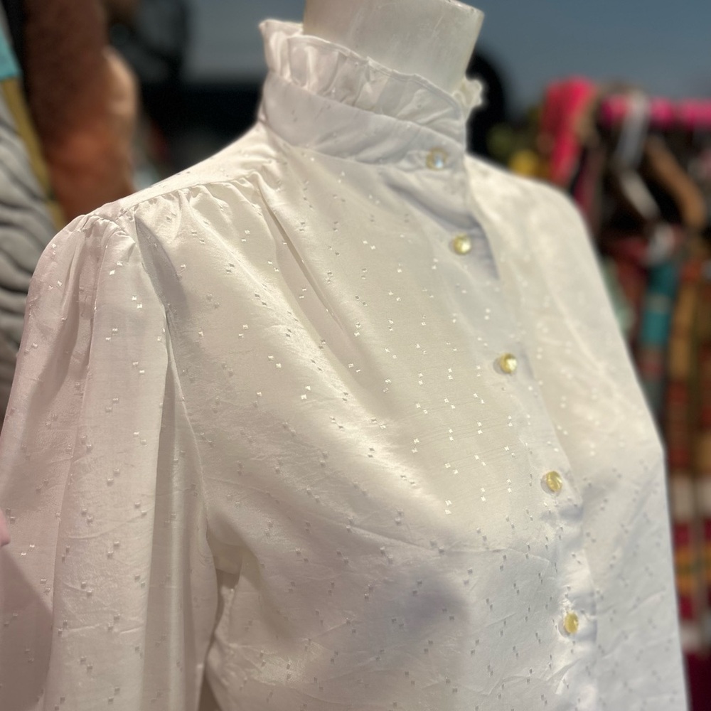 Classic White Vintage Button Down